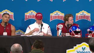 Oklahoma Post Game Press Conference [upl. by Goodill91]