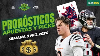 Pronósticos Semana 9 NFL 2024  AllIn [upl. by Noseyt]