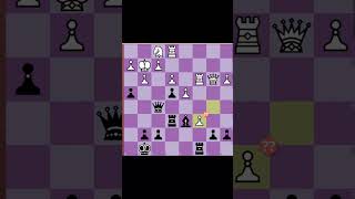 Checkmate in 3 moves  Black to play  can you find it [upl. by Nikral710]