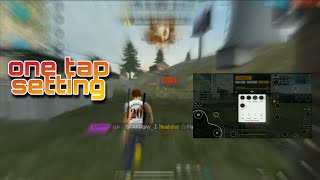 phoenix os free fire one tap setting☠️ [upl. by Hope]