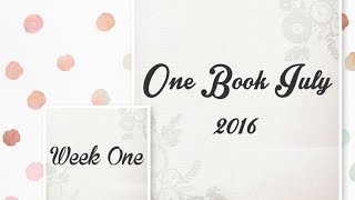 One Book July 2016 Week 1  Planner Setup in Pink Pocket Mr Darcy Deluxe [upl. by Oiled]