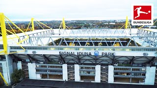 This is how Dortmunds Stadium Looks Like from Inside  Signal Iduna Park  Behind the Scenes [upl. by Nauaj]