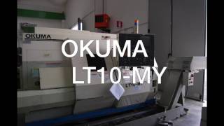 OKUMA LT 10 MY  Tornio a controllo usato  in vendita [upl. by Cornia183]