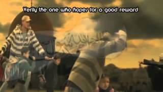 Nasheed translated Ya Shabab Qad anab O youth the representatives of Allah HD animation [upl. by Neelyam]