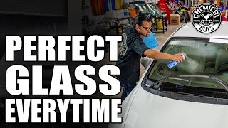 How To Get Perfect Glass Everytime  Clean Glass Windows Easily  Chemical Guys Car Care [upl. by Idalina]