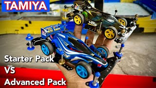 Tamiya Original Starter Pack Aero Avante tanding balap dengan Neo VQS Advanced Pack [upl. by Lledroc]