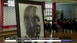 Lamola delivers 18th Chief Albert Luthuli Memorial Lecture [upl. by Carolyne]