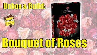 LEGO Unbox amp Build  Bouquet of Roses [upl. by Aneeuqahs]