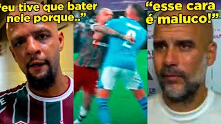 FELIPE MELO PASSOU DOS LIMITES E GUARDIOLA REAGIU CONFUSÃO MALUCA NO FINAL DO MUNDIAL [upl. by Orazal]