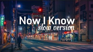 Now I Know  Kaleb J Slow Version viral song tiktok [upl. by Acnoib]