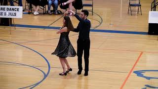 PNTSDF2024 Jacks and Jills Nate Finch and Bell Magnuson Junior Round Dancing Compulsory 2 Step [upl. by Naji]