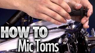 How To Mic Toms  Drum Lessons [upl. by Susumu842]