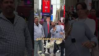 Bro Turned ENTIRE Times Square MAGA 🔥💰 [upl. by Stempien749]