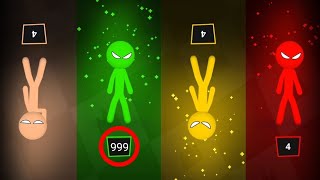 999 Random Stickman Party  Stickman Party 1 2 3 4 Player 2024  DYAN [upl. by Otter]