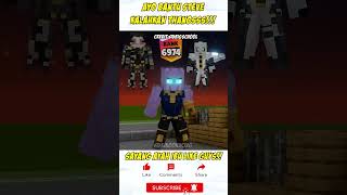 Ayo bantu Herobrine kalahkan rank Thanos jahat‼️😱 shorts shortvideo game funny minecraft [upl. by Broeker]