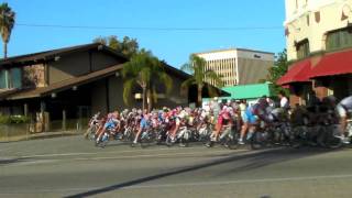 a Major Crash at The Redlands Bicycle Classic 32710 [upl. by Aiblis761]