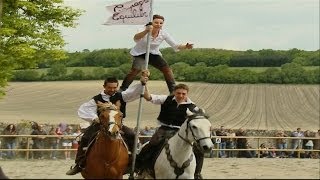 Spectacle équestre inoubliable en Auvergne par Françoise et Damien Tezenas du Montcel [upl. by Sikras]