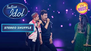 Pawandeep से Arunita को कैसे इशारे करवा रहे हैं Sanu Da  Indian Idol S12  Stereo Shuffle [upl. by Jaynes]