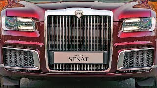 Aurus Senat 20192021 The Russian RollsRoyce [upl. by Kowtko533]