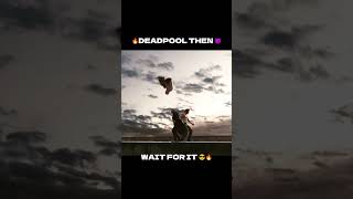 Deadpool in 2009 😈🔥😎 Deadpool now vs then  attitude Marvel status shorts mcu [upl. by Yddor]