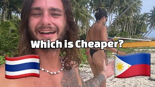 Is Philippines CHEAPER than Thailand Find Out [upl. by Attennaej603]