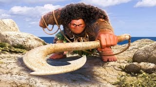 Moana  Youre Welcome  Mix with clips  Dwayne Johnson quotThe Rockquot amp LinManuel Miranda Rap [upl. by Phox]