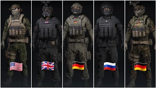 TOP 10 SPECIAL FORCE OUTFITS REALISTIC GHOST RECON BREAKPOINT [upl. by Galen796]