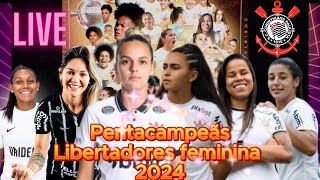 BRABAS  PENTACAMPEÃS LIBERTADORES FEMININA 2024 [upl. by Tsuda]