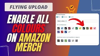 Amazon Merch  Update Your Products And Enable All Colours For Shirts [upl. by Nnep]