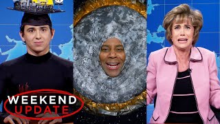 Weekend Update ft Marcello Hernández Kenan Thompson and Kristen Wiig  SNL [upl. by Ynos]