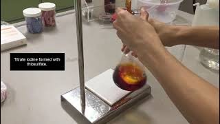 Chemistry IodineThiosulfate Titration [upl. by Godliman]