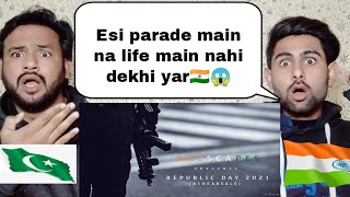 Republic Day Parade Rehearsals 2021 Arcscapes  Pakistani Reaction [upl. by Luapnaej]