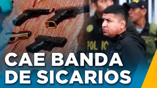 Implicados en 4 asesinatos Policía captura a 3 miembros de la banda Los Sanguinarios del Callao [upl. by Rogerson]