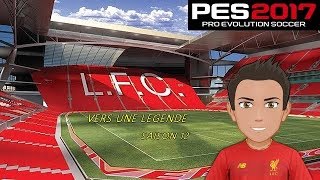 PES 2017 VERS UNE LEGENDE SAISON 12 [upl. by Hgielrahc383]