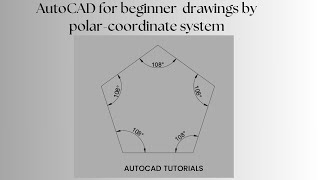 autocad polar coordinate system  Autocad 2024 polar coordinates [upl. by Jeritah]