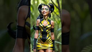 Fortnite Concept Art Yellow Tigress [upl. by Akiam]