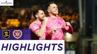 Livingston 12 Heart of Midlothian  Shankland Makes It Six In Six  cinch Premiership [upl. by Pugh]