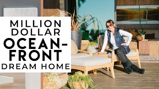 INTERIOR DESIGN  Million Dollar Oceanfront Dream Home [upl. by Areta]