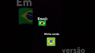 Emoji vs minha versão [upl. by Anaitsirc]