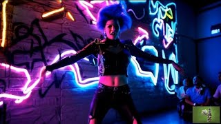 AI Music Video  Neon Dreamer [upl. by Ehav976]