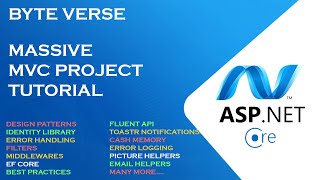 ASPNET CORE MVC  Massive MVC Project Tutorial  Project Setup and Structure 0 [upl. by Annalee848]