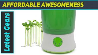 Automatic Seed Sprouter for YearRound Bean Sprouts  Homemade Sprouting Machine [upl. by Hermie3]