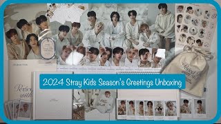 Stray Kids 2024 Season’s Greetings Unboxing straykids kpopunboxing skz [upl. by Enomrej]