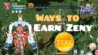 HOW TO FARM ZENY  THE RAGNAROK SEA [upl. by Zach582]