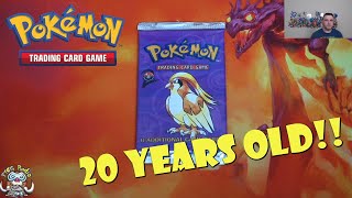 Opening a 20 YEAR OLD Pokémon TCG Booster Pack amp More Base Set 2 Thanks Leonhart and Sorry [upl. by Nikoletta26]