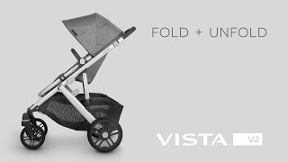 UPPAbaby Vista V2  Fold  Unfold [upl. by Ecital]