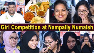 Girls Competition at Numaish Exhibition  Agra Sweet amp Namkeen  RS Unani Pharmacy  Ali Khan Chotu [upl. by Letta384]