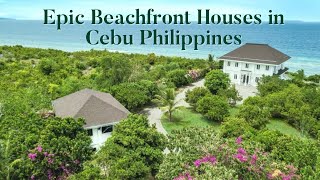 Epic Beachfront Houses for Sale in Cebu Philippines [upl. by Akimal]