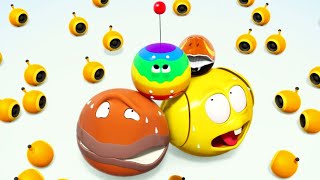 Wonderballs Lovely Dio 🟡 Cartoon For Kids 🔴 WonderBalls Playground [upl. by Nivrag]