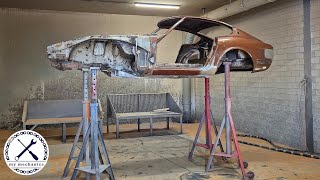 Datsun 240Z Restoration  Bare Metal to Primer Perfection Part 4 [upl. by Yehudi878]